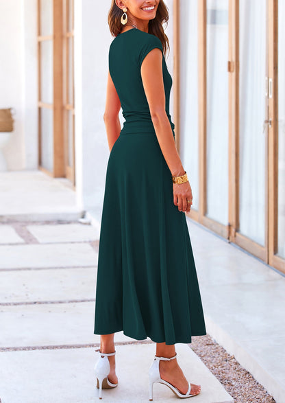 Osonn Summer Two Piece Skirt Set for Women Dressy Casual Knit Matching Travel Spring Vacation Lounge Outfits