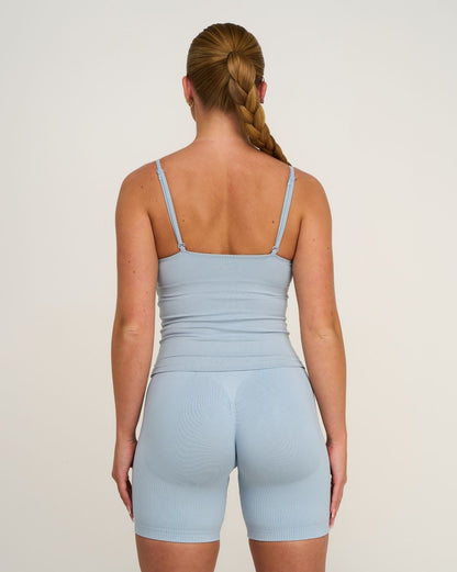 Elevate™ Sculpting Seamless Scoop Neck Cami | Blue Haze