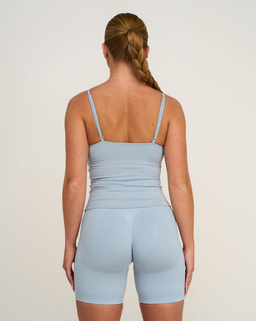 Elevate™ Sculpting Seamless Scoop Neck Cami | Blue Haze