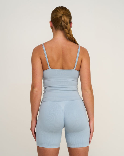 Elevate™ Sculpting Seamless Scoop Neck Cami | Blue Haze