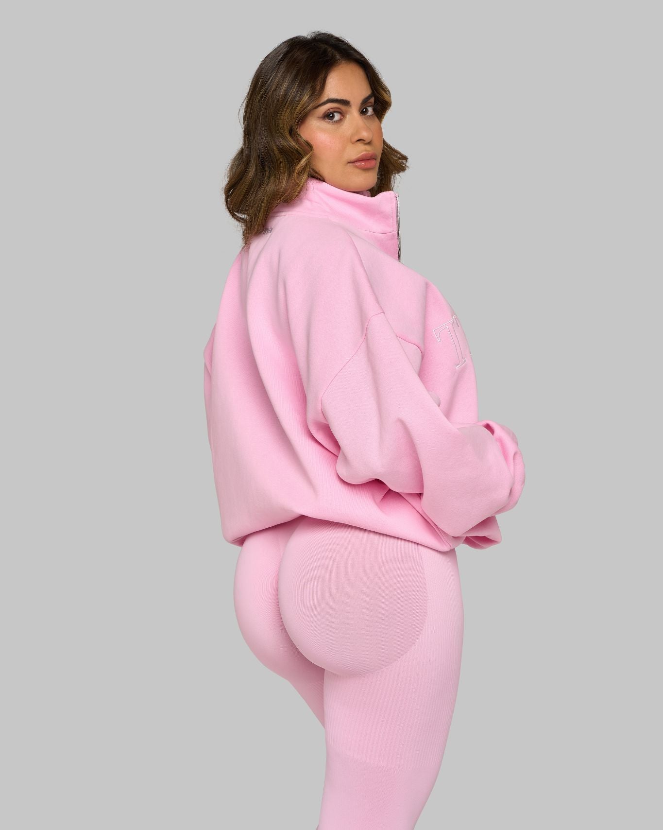 Original Halfzipper Sweater | Candy Pink