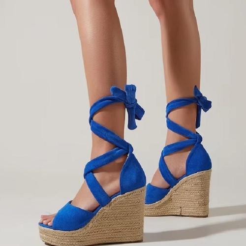 Riviera Lace-Up Espadrille Wedges – The Heel That Makes Every Summer Outfit Pop