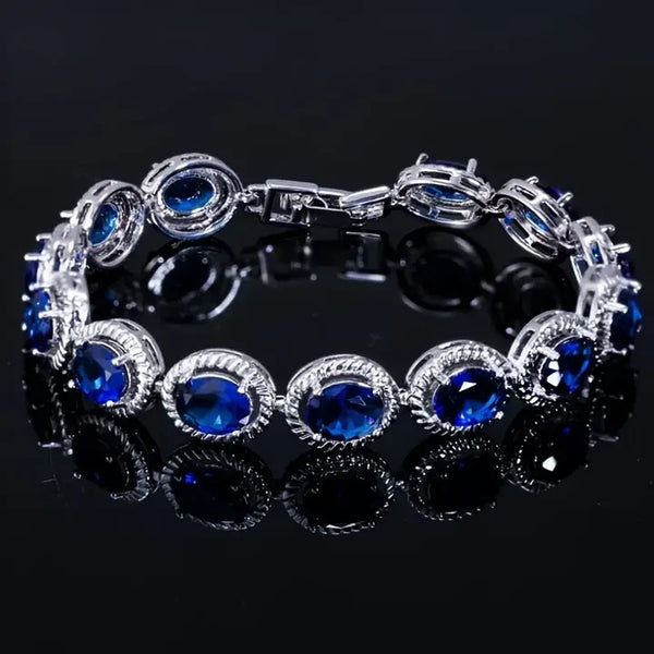 Azrielle Kynthara Sapphire Bracelet — image 1
