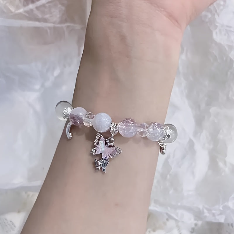 Charming Bead Butterfly Bracelet — image 3