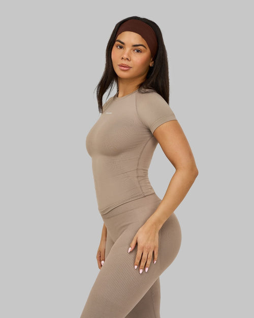 Elevate™ Compression T-shirt | Latte