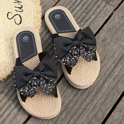 Bella Bow Espadrille Slides – The Pretty Sandal That Feels as Good as It Looks