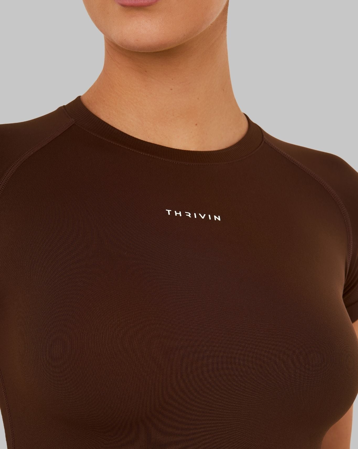 Elevate™ Compression T-shirt | Bourbon Brown