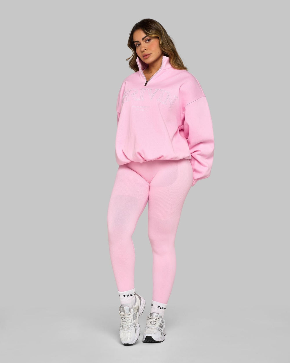 Original Halfzipper Sweater | Candy Pink