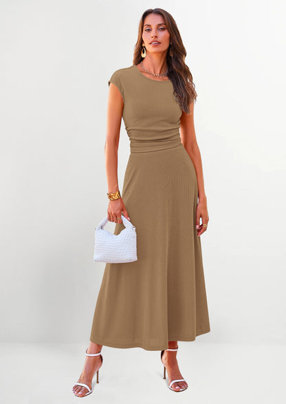 Osonn Summer Two Piece Skirt Set for Women Dressy Casual Knit Matching Travel Spring Vacation Lounge Outfits