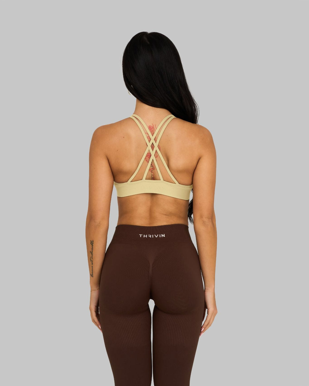 Elevate™ Sculpting Seamless High Apex Bra | Lemon Sorbet