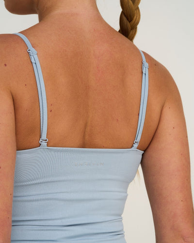 Elevate™ Sculpting Seamless Scoop Neck Cami | Blue Haze