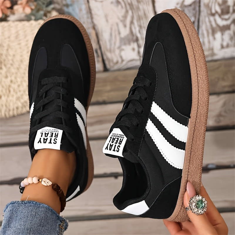 Classic Retro Gum-Sole Sneakers