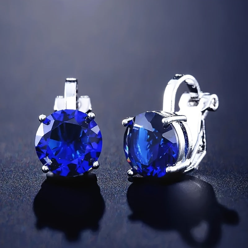 Timeless Cubic Zirconia Earrings — image 3