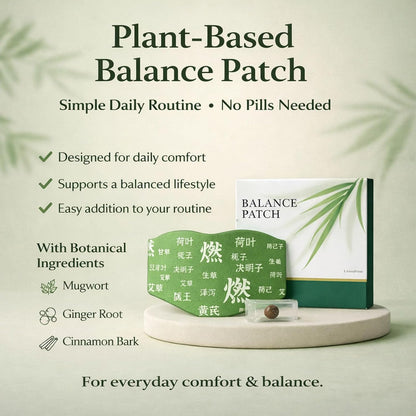 Movenurt® Herbal Balance Patch — Japanese Kampo Formula