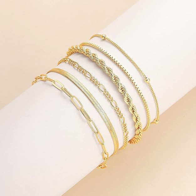 Isabella Vernetta Gold Bracelet Set — image 2