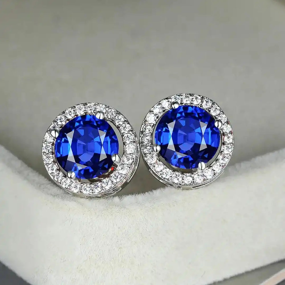 Lúcia Celestine White Gold Earrings — image 1