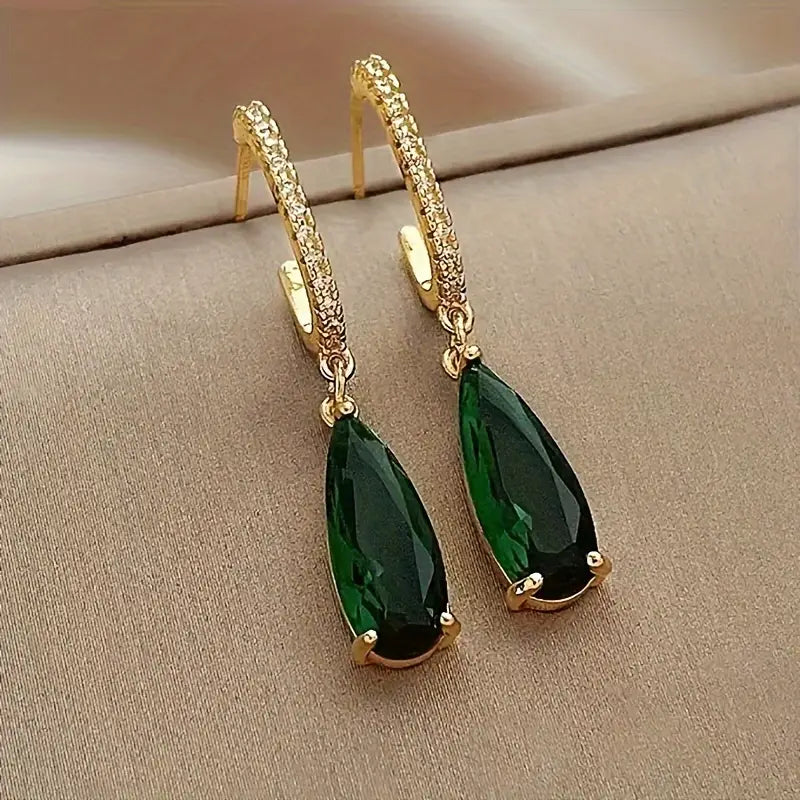 Delyth Virenelle Emerald Earrings — image 1
