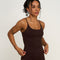 Elevate™ Sculpting Seamless Scoop Neck Cami | Coffee