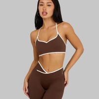 Outline Sweetheart Multiway Bra | Bourbon Brown