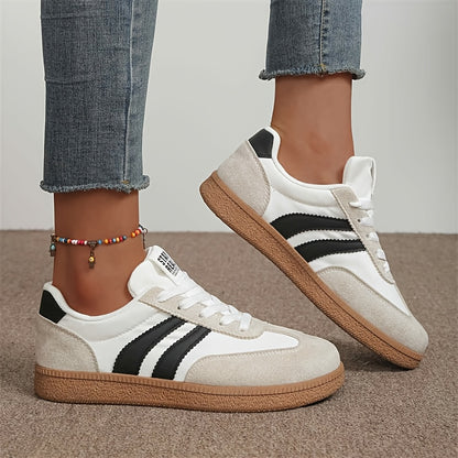 Classic Retro Gum-Sole Sneakers