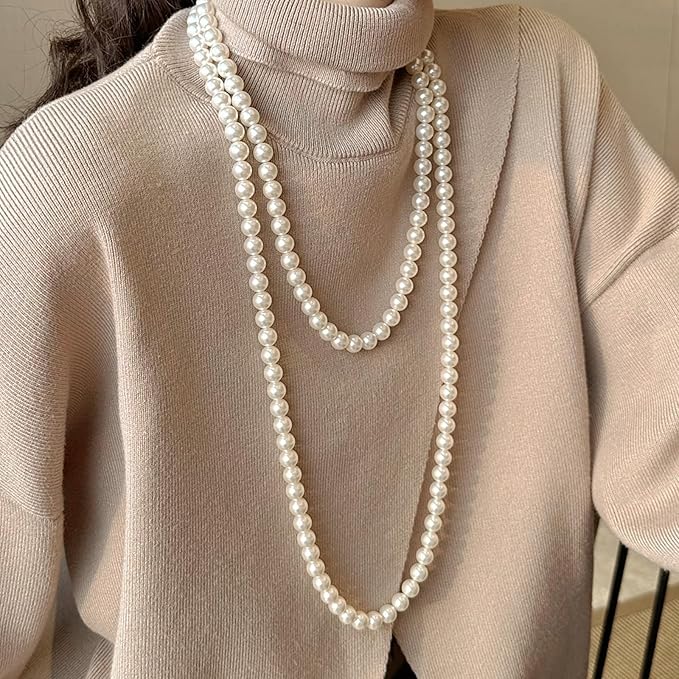Timeless Double Pearl Necklace — image 2