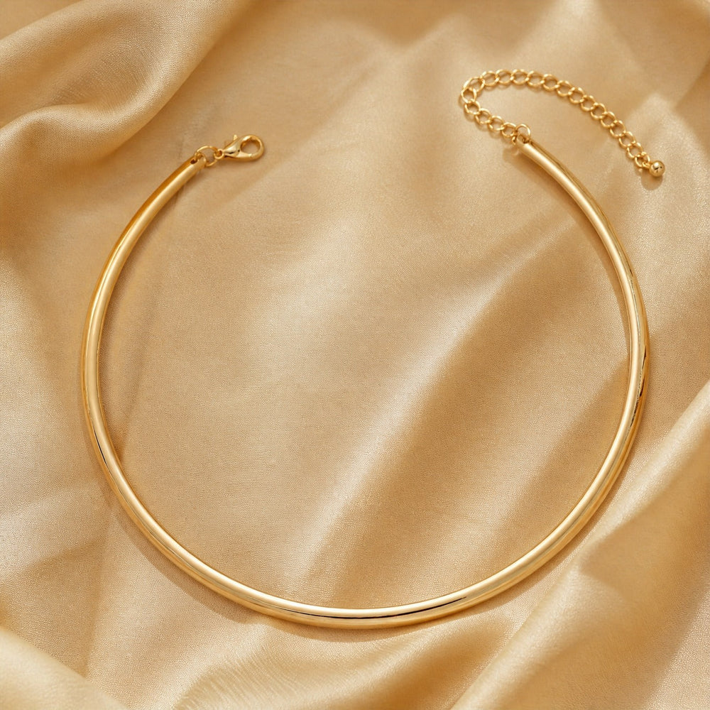 Golden Statement Torque Necklace — image 2