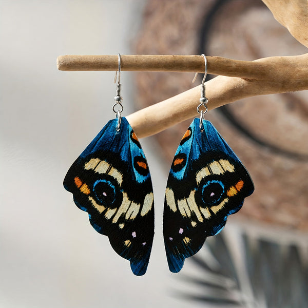 Bohemian Butterfly Drop Earrings — image 1