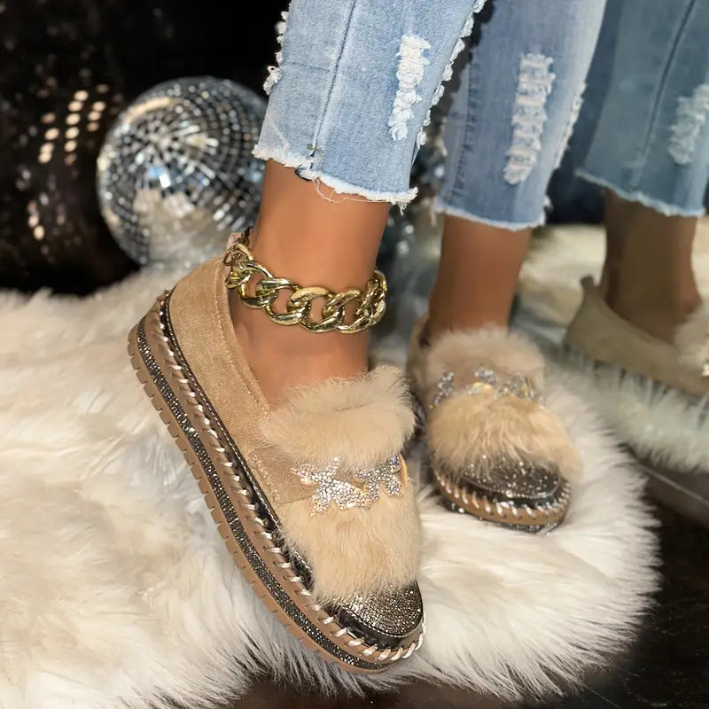 Crystal Comfort Loafers