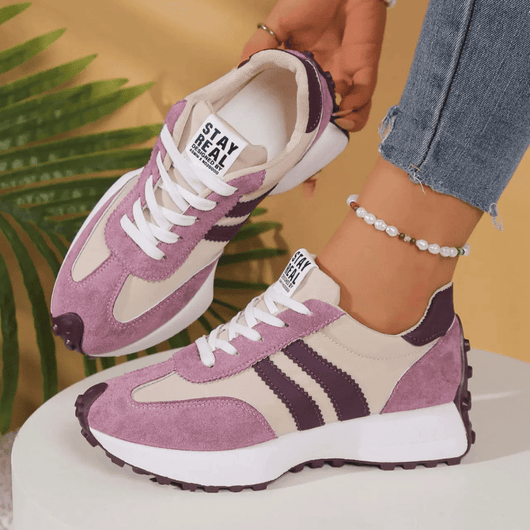 Baskets Orthopédiques pour Femme OrthoBelle – Confort, Style & Soulagement Réel pour Vos Pieds + Semelle offerte