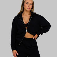 Original Two Zip Jacket | Night Black