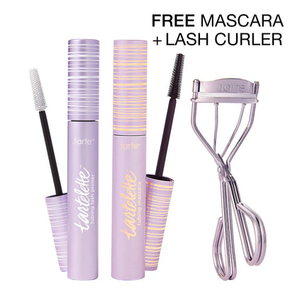 Elevate Your Lash Game with Tarte X @Itsmaureenkelly Lash Cocktail - The Ultimate Tubing Mascara & Primer Duo!