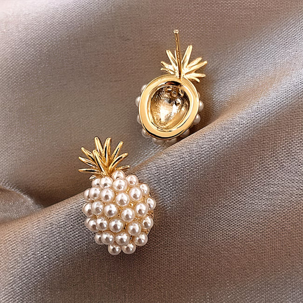 Pearl Pineapple Elegant Earrings — image 2