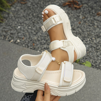 Cloud-Step Sporty Platform Sandals
