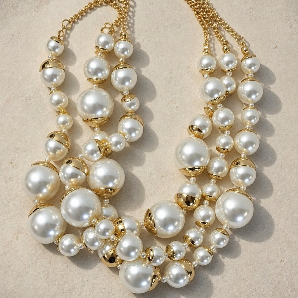 Pearl Dynasty Collar Necklace — image 1