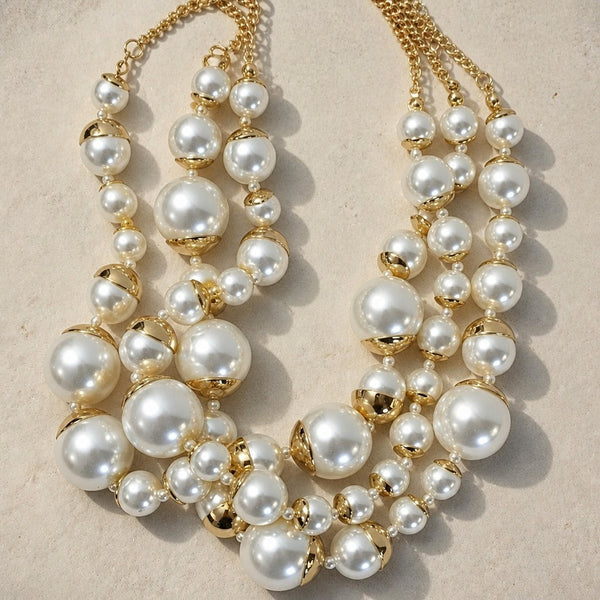 Pearl Dynasty Collar Necklace — image 1