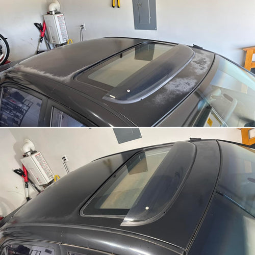 Titanium Ceramic Wax Cream Mirror Shine. 15 Minutes. Lasts a Year.