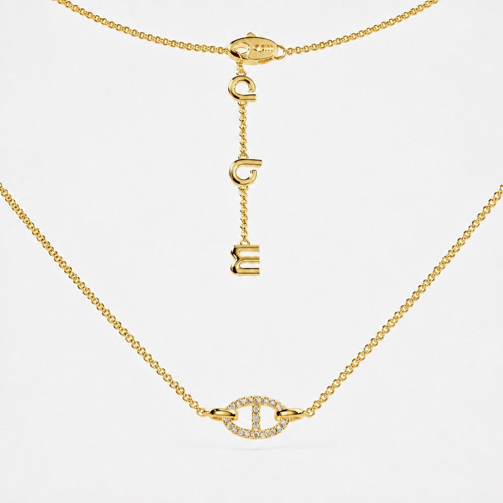 Isla Marina Unique White Gold Necklace — image 2