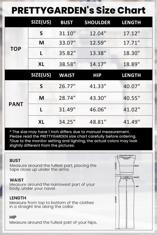 Osonn Women's Summer 2 Piece Loungewear Set Cropped Tank Top Wide Leg Sweatpants Tracksuit Casual Outfits