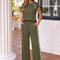 Osonn Women's 2 Piece Lounge Sets Summer Cap Sleeve Tops Wide Leg Pants Travel Outfits Matching Fashion Clothing