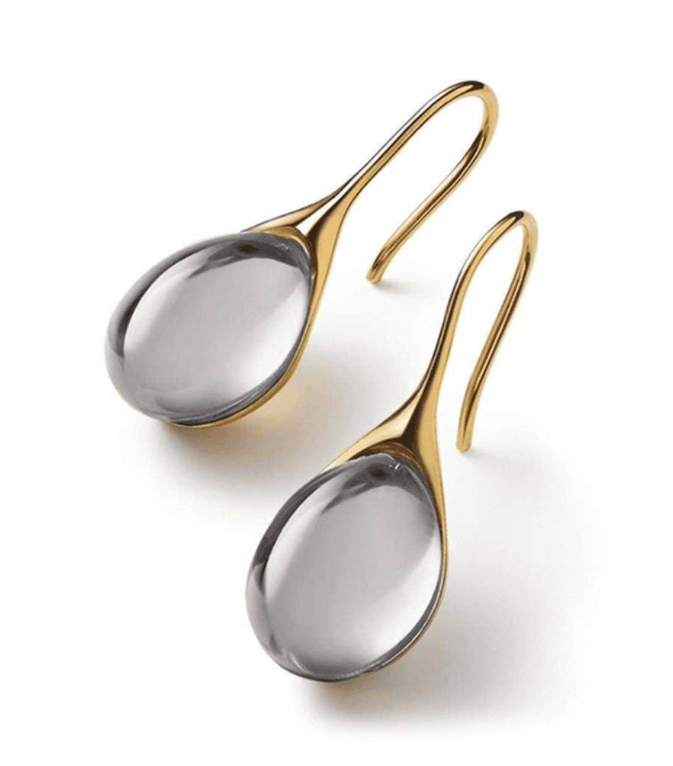 Minimalist Crystal Drop Earrings — image 5