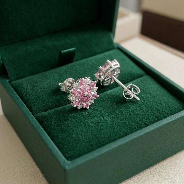 Cherry Blossom Stud Earrings — image 1