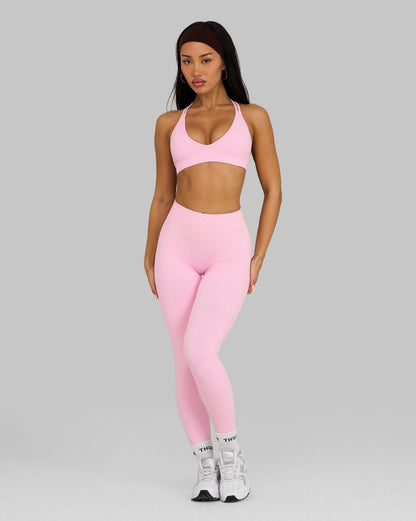 Elevate™ Sculpting Mid Waist Scrunch Leggings | Candy Pink