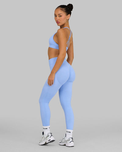 Elevate™ Sculpting Mid Waist Scrunch Leggings | Glacier
