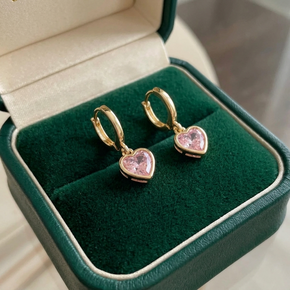 Cupid Charm Drop Earrings — image 1