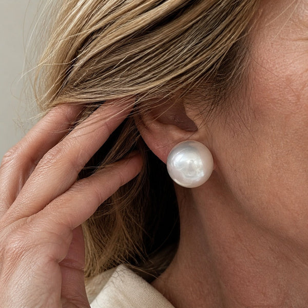 Heritage Pearl Statement Studs — image 1