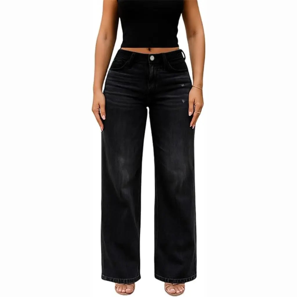 Osonn™ Mid-Low Rise Stretch Wide-Leg Jeans