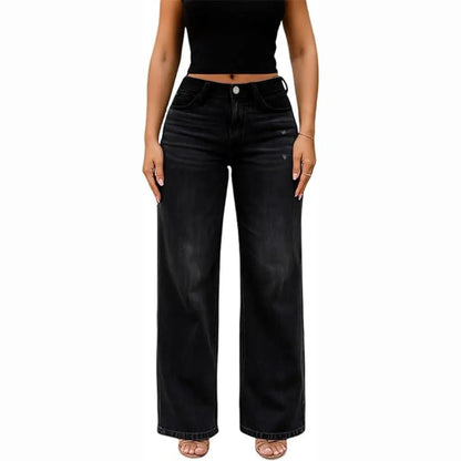 Osonn™ Mid-Low Rise Stretch Wide-Leg Jeans
