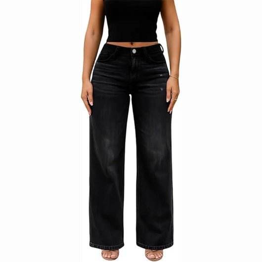Osonn™ Mid-Low Rise Stretch Wide-Leg Jeans