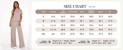Osonn Womens 2 Piece Outfits Casual Cap Sleeve Lounge Set Summer Tracksuits Matching Sets Beach Fashion Travel Clothes