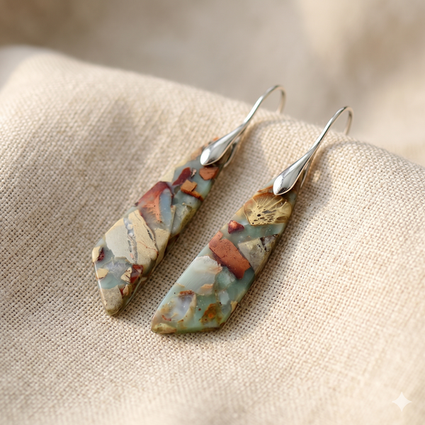 Charm Natural Stone Earrings — image 1